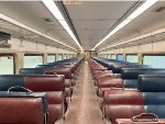 Interior of one of the longtime Bombardiar Single Level Coaches 